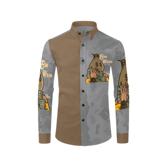 SOB Band Walking Men's Long Sleeve Shirt